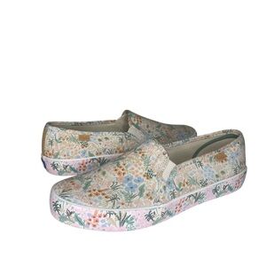 Keds x Rifle Paper Company Double Decker Meadow Sneaker Size 8.5
